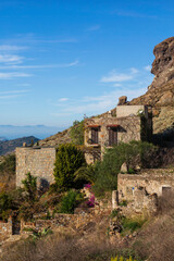 town in the mountains