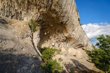 Veli Badin karst ridge in Slovenia