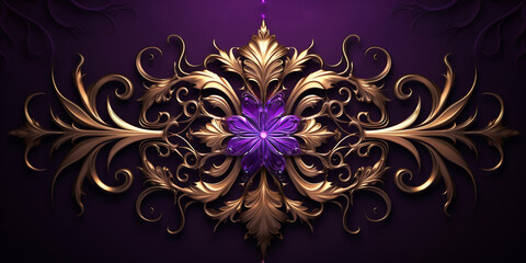 Stunning Symmetric Kaleidoscopic Ornament A Mesmerizing 4k Uhd 3d Illustration Illuminated In Vibrant Purple Neon Light Background,,
Mesmerizing Symmetric 3D Illustration: Purple Neon Glow