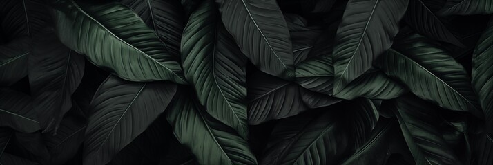 Nature's Canvas Background Pattern with Terrestrial Plants, Leaves, and Flowers