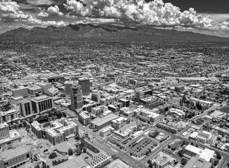 Monsoon Clouds Over Tucson, Arizona