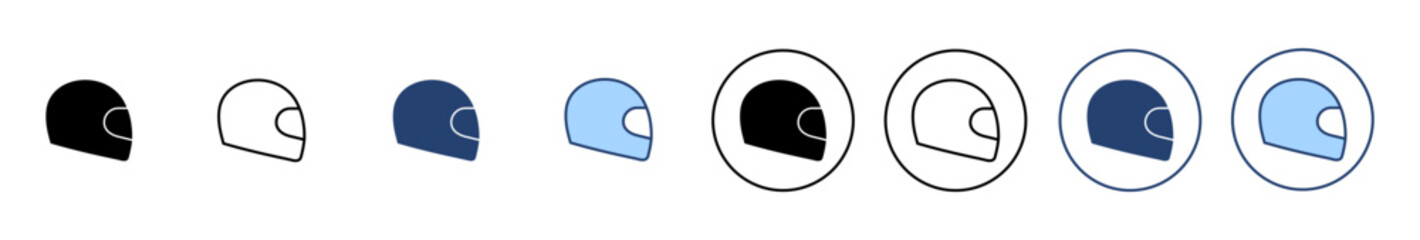 Helmet icon vector. Motorcycle helmet sign and symbol. Construction helmet icon. Safety helmet