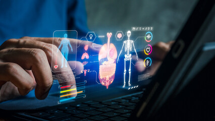 Technology to analyze medical data and predict risk. Medical technology service to solve people...