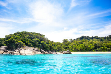 Beautiful landscape of the Similan Islands, Thailand