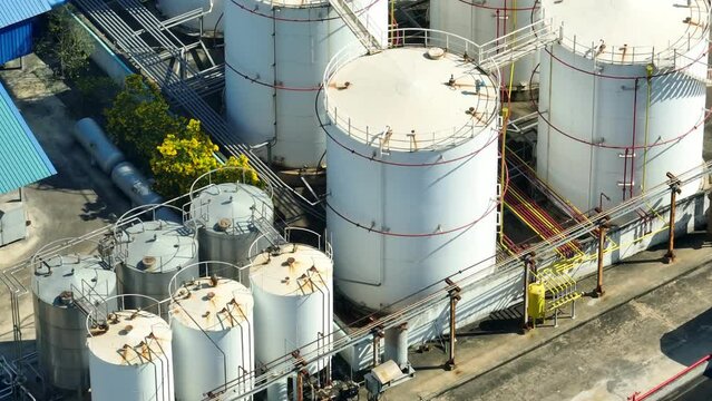A state-of-the-art refinery combining conventional diesel production with biodiesel manufacturing, catering to both conventional and eco-conscious fuel demands. Transportation and energy concept.