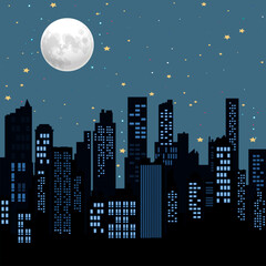 night city landscape