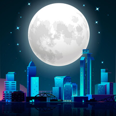 night city landscape