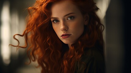 Red Headed Women Professional Photo