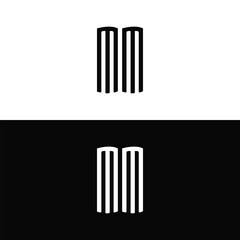 MM logo. M M design. White MM letter. MM, M M letter logo design. Initial letter MM linked circle uppercase monogram logo. M M letter logo vector design.	
