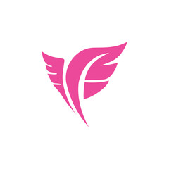 Obraz premium Logo Illustration of Wings