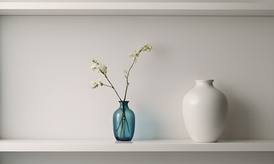 vase with flowers on the table