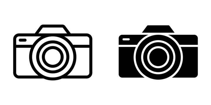 Camera Icon. symbol for mobile concept and web design. vector illustration
