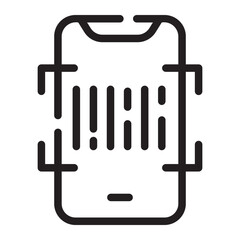 barcode Line Icon
