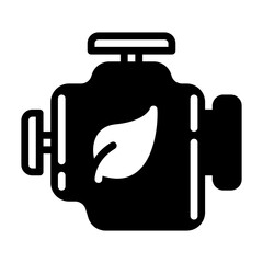 engine glyph icon