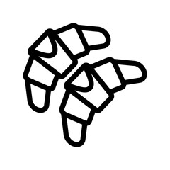 Croissant icon PNG
