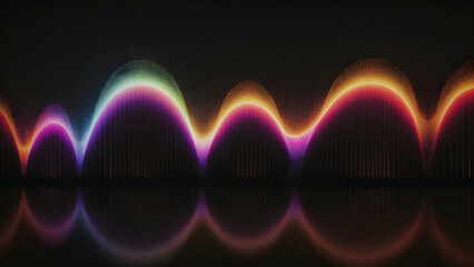 audio visualization, eq, equalizer, full color background, music
