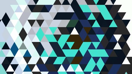 abstract background using pixel triangles with aesthetic geometric shapes