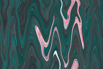 Abstract ocean ink ART. Natural luxury. Style incorporates the swirls of marble or the ripples of agate.