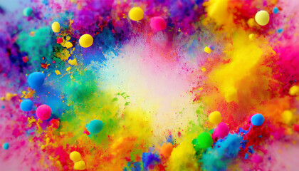 
abstract multicolored background with place