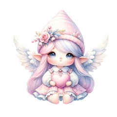 Fototapeta premium angel with heart