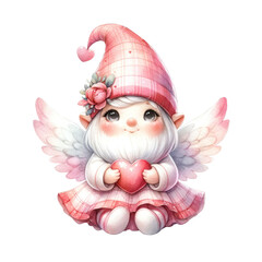 Fototapeta premium angel with heart