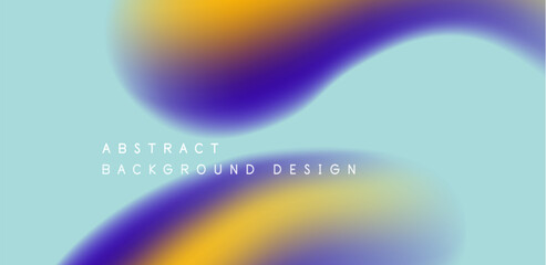 Abstract vector backdrop with fluid, geometric elements. Harmonious blend of form and color, evoking dynamic and captivating visual landscape for wallpaper, banner, background, landing page