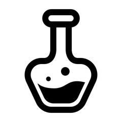 Potion icon. Suitable use for Halloween decoration, horror poster, scary infographic and more