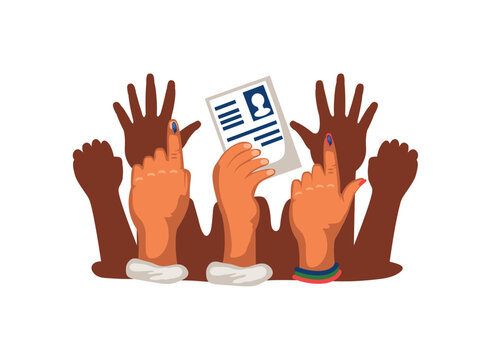 india general election hands