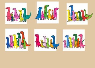 coloring dinosaur for kids