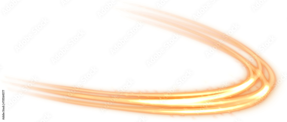 Canvas Prints yellow speed neon line element