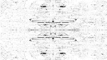 Subtle halftone grunge urban texture vector. Distressed overlay texture. Grunge background. Abstract mild textured effect. Vector Illustration. Black isolated on white.