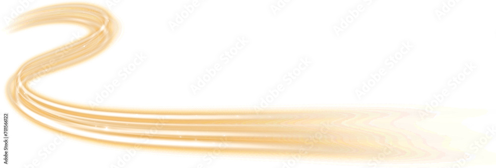 Poster artificial light effect glowing speed lines
