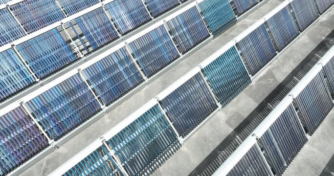 solar power equipment on terrace