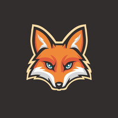 Fox head gaming esport logo © Heartlessink