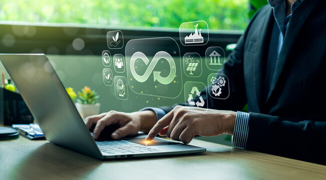 Circular economy Economic resource Recycle Environmental alternative Global infinite Reuse business Technology global warming, Sustainable strategies to eliminate waste and pollution
