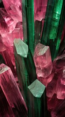 Tourmaline Background Texture created with Generative AI Technology