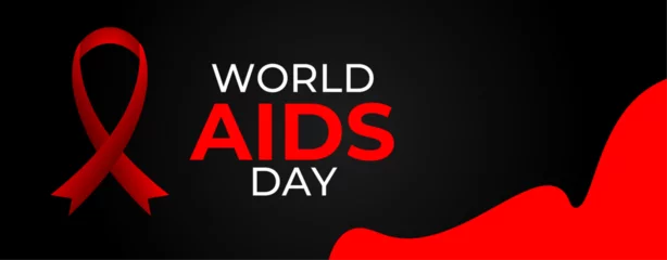 Türaufkleber World AIDS Vaccine Day. International World Aids Vaccine Day 18th May awareness poster design. Template for background, banner, card, poster, cover, flyer, Backdrop. vector illustration © Umar