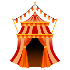 Funfair Carnival Tent