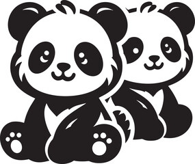 Cute Panda Illustration