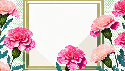 Obraz premium カーネーションの花