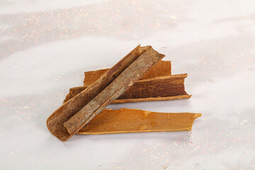 Natural wild organic cinnamon aroma
