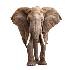Fototapeta premium elephant isolated on white