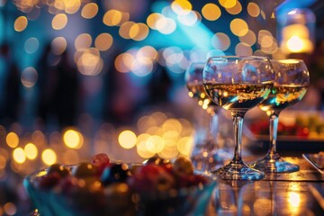 Fundraising event background 