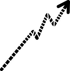 doodle arrow shape
