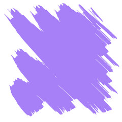 Colored Abstract Grunge Paint Brush Stroke Design Element