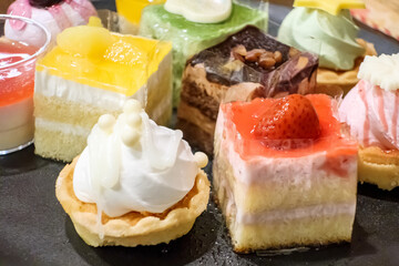 	ケーキがいっぱい｜クローズアップ