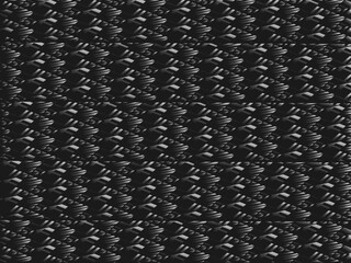 Hexagon pattern black metal texture steel background. Perforated metal sheet.