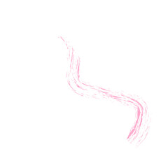 Colored Abstract Grunge Paint Brush Stroke Design Element