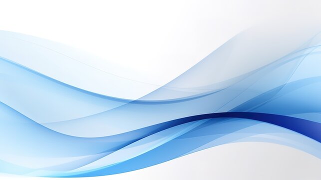 modern line blue wave curve abstract presentation background. perfect for posters, flyers, websites, covers, banners, advertisements, etc. Generative Ai © mahaart