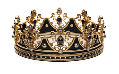 The Crown's Stately Presence on White or PNG Transparent Background